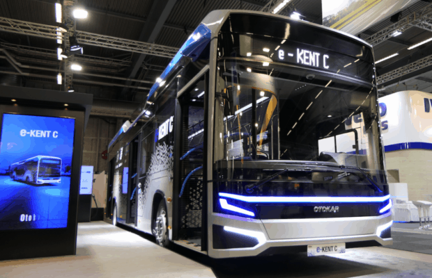 e-Kent C, primul autobuz electric cu o lungimea de 12 metri produs de Otokar