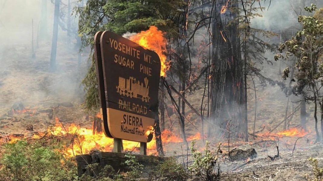 Parcului Național Yosemite, închis din cauza incendiilor