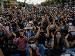 Mii de thailandezi au manifestat pentru reducerea prerogativelor regelui