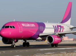Wizz Air anunță astăzi reduceri de 50% pentru toate rezervările făcute online, pe site-ul companiei sau de pe mobil