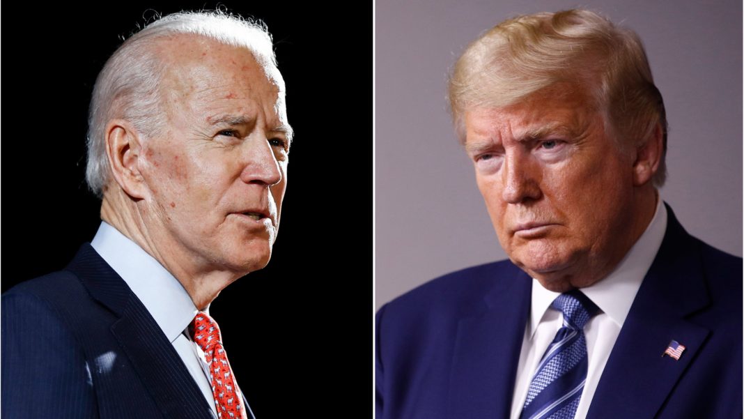 SUA: Biden are un avans de 10% în fața lui Trump