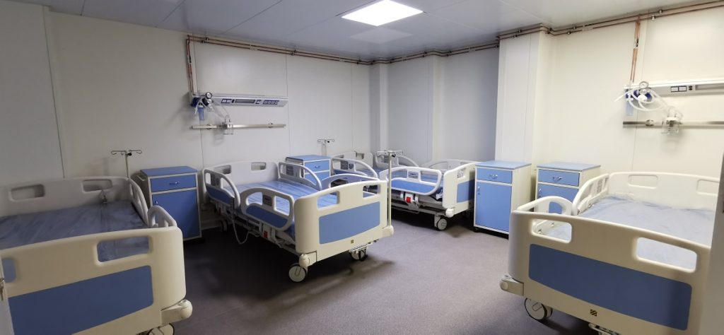 Spital modular pentru pacienții COVID-19, deschis la Sibiu