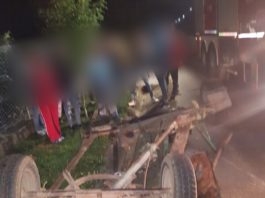 Un mort și doi răniți este bilanțul unui accident produs în această seară în Mihăiești, între un autoturism și o căruță