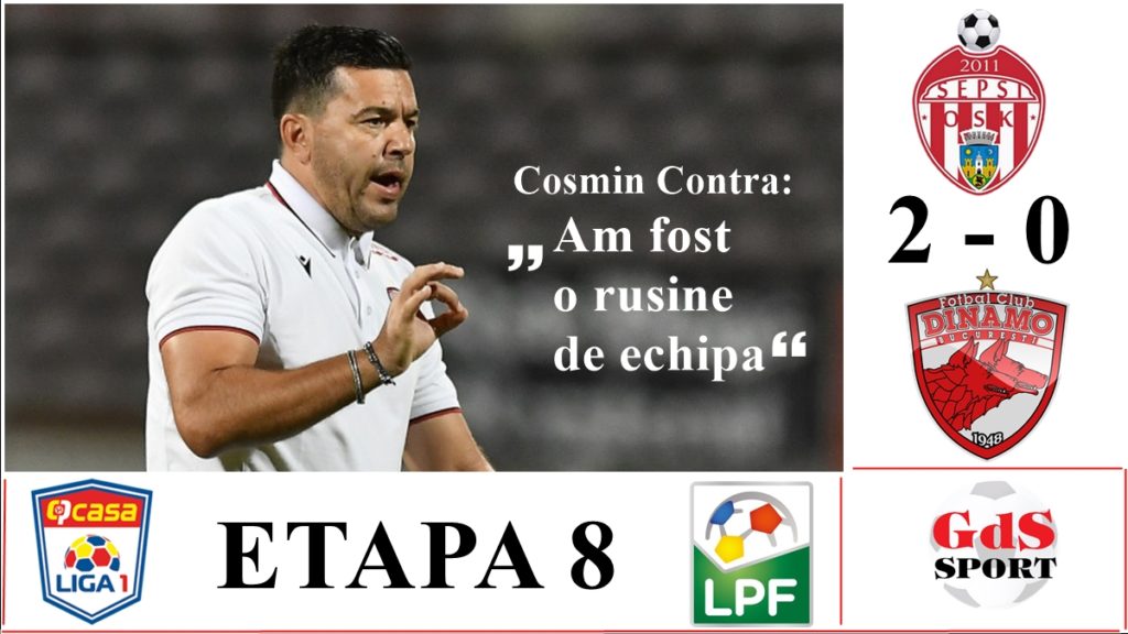 Liga 1 / Dinamo a fost îngenuncheată şi de Sepsi. Mai stai „Guriţă“?