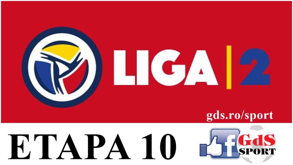 Liga 2 / Programul meciurilor din etapa a 10-a