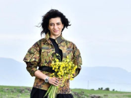 Soția premierului Armeniei s-a înrolat voluntar ca să lupte alături de etnicii armeni din Nagorno-Karabakh
