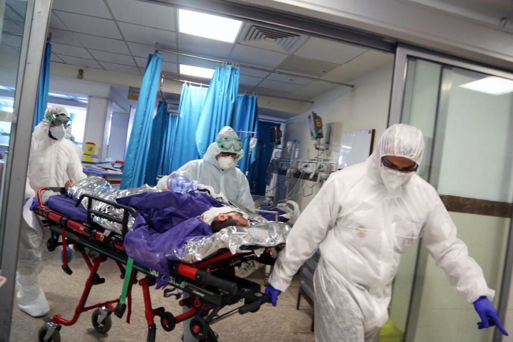 109 locuri libere la ATI pentru pacienții COVID