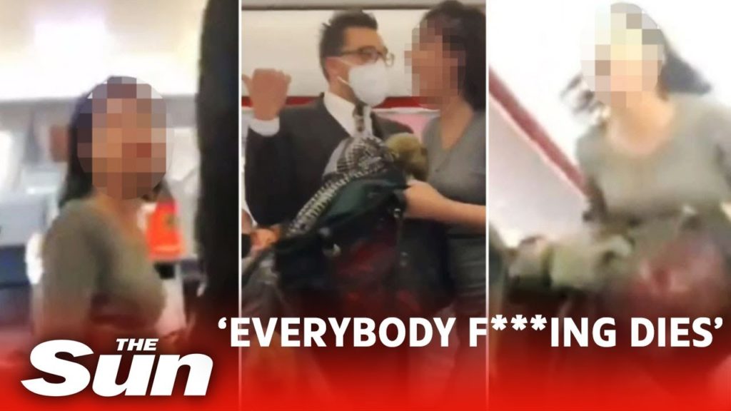 O femeie, dată afară din avion, după ce a tușit pe ceilalți pasageri