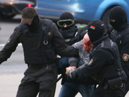 Intervenție brutală a forțelor de ordine împotriva opozanților lui Lukașenko