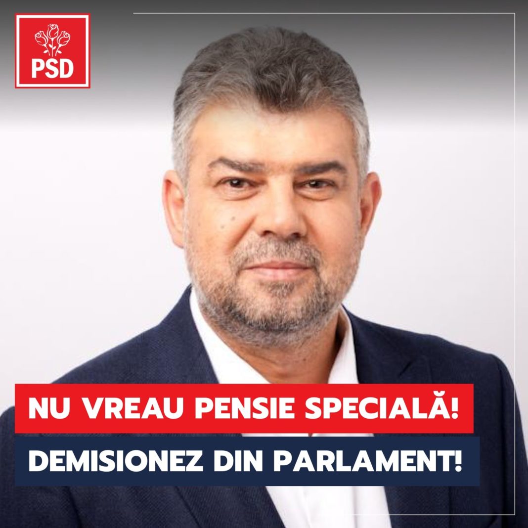 Ciolacu a fost primul care și-a anunțat demisia