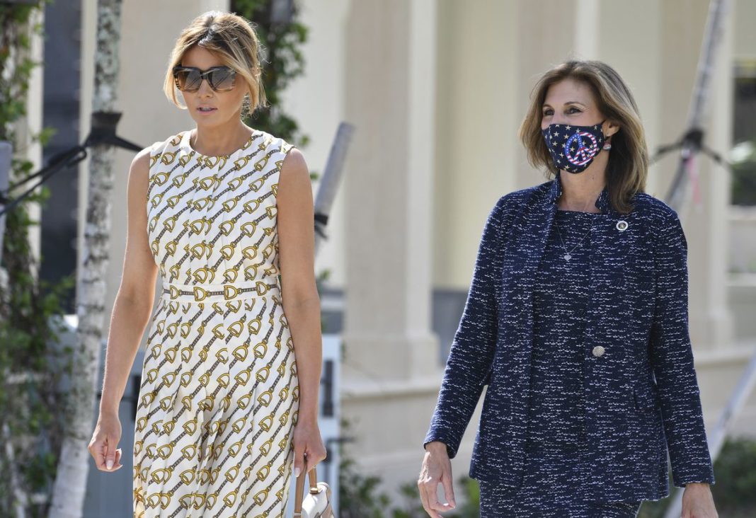 Privirile întregii lumi s-au îndreptat către Melania Trump, Prima Doamnă a Statelor Unite, care a mers să voteze în Florida