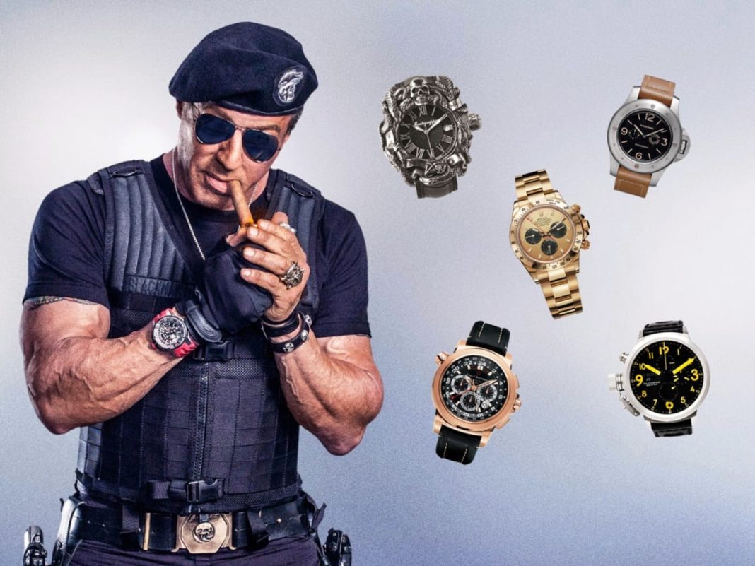 Sylvester Stallone scoate la licitație câteva ceasuri de colecție