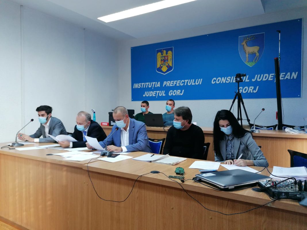 Au fost aleși vicepreședinții CJ Gorj