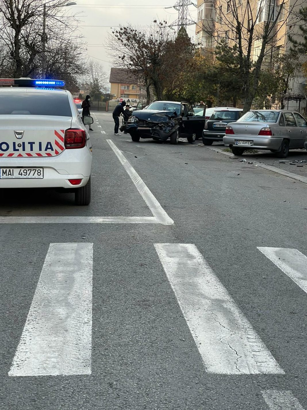 Accident teribil în Craiova. O minoră și alte trei persoane au ajuns la spital
