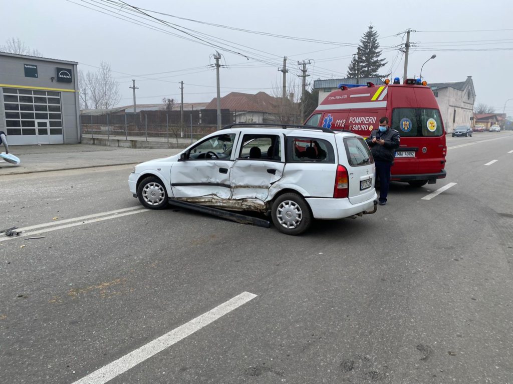 Olt/Șofer rănit în urma unui accident rutier