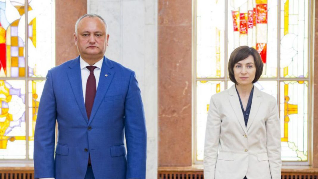 Maia Sandu şi Igor Donon, în turul doi al alegerilor prezidenţiale din Republica Moldova