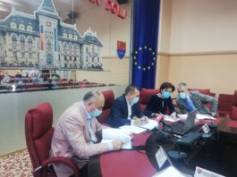 Ședința fulger de la Consiliul Județean Dolj s-a desfășurat în sistem on-line