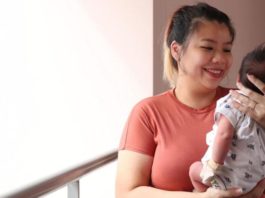 Celine Ng-Chan, femeia din Singapore care s-a infectat cu noul coronavirus și a născut un bebeluș cu anticorpi contra virusului / Foto: Straits Times