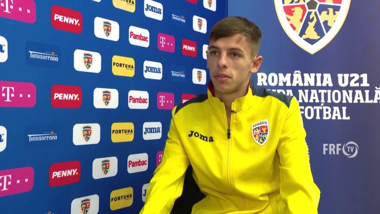 România U21 / Alex Câmpanu: Am încredere că vom învinge Danemarca