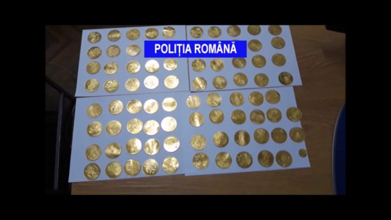 Mehedinți: Cercetați pentru furt de monede de aur