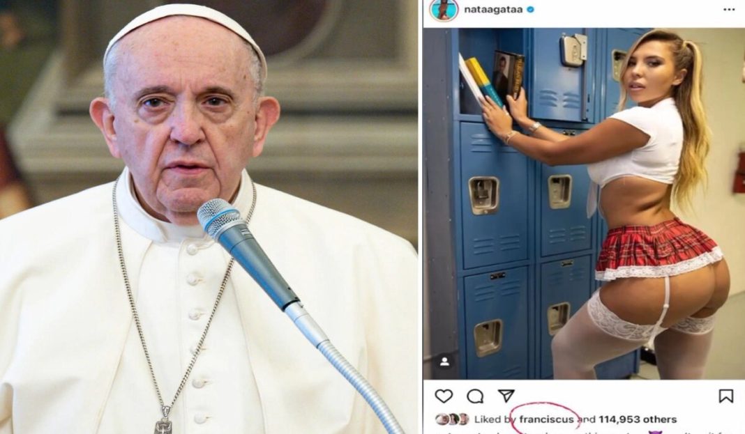 Scandal la Vatican: Fotografia unui model brazilian, apreciată de pe contul de Instagram al Papei