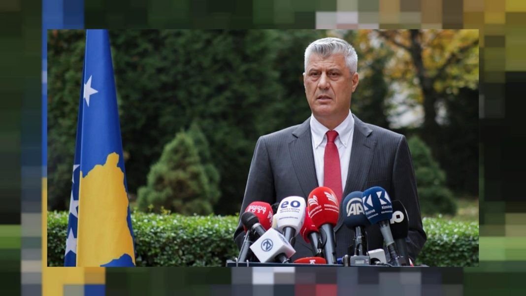 Președintele Kosovo, care și-a dat demisia joi, prezentat astăzi în fața tribunalului de la Haga