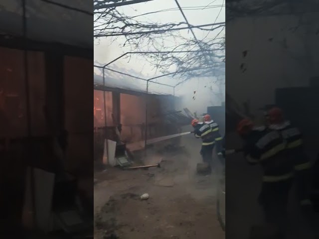 Mehedinți: Incendiu la o gospodărie din Jiana