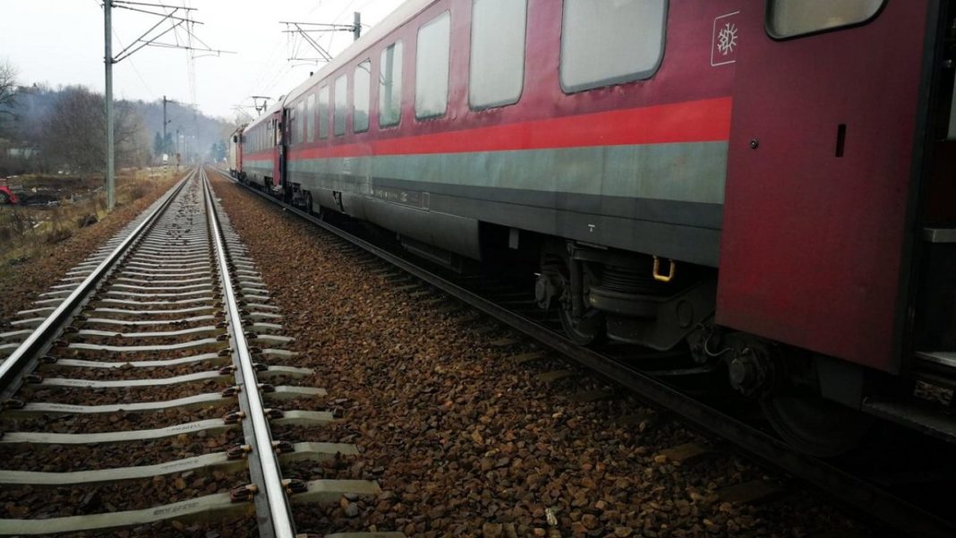 Defecțiune la un tren de marfă