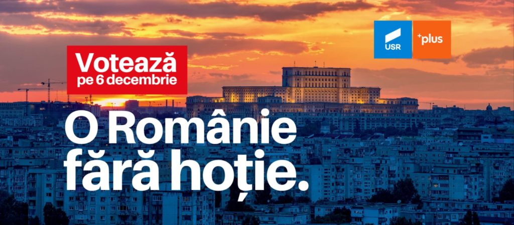 USR PLUS votează pentru o Românie fără hoție. Tu pentru ce votezi duminică?