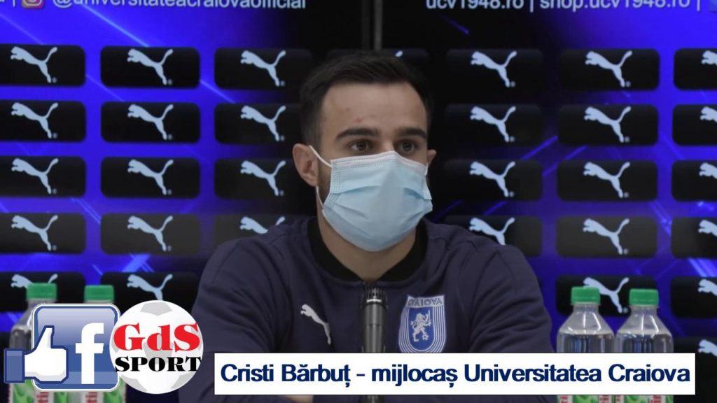 „U“ Craiova – Mediaș | Cristi Bărbuț: „Trebuie să luăm cele trei puncte!“