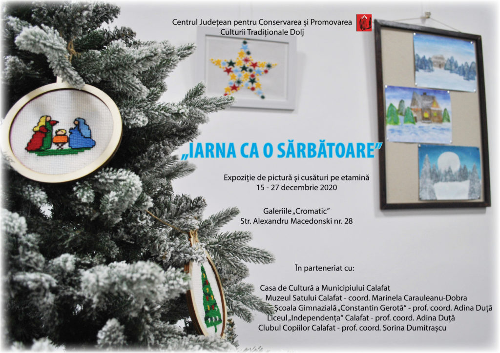 Craiova: „Iarna ca o sărbătoare“, în expoziție la Galeriile „Cromatic“