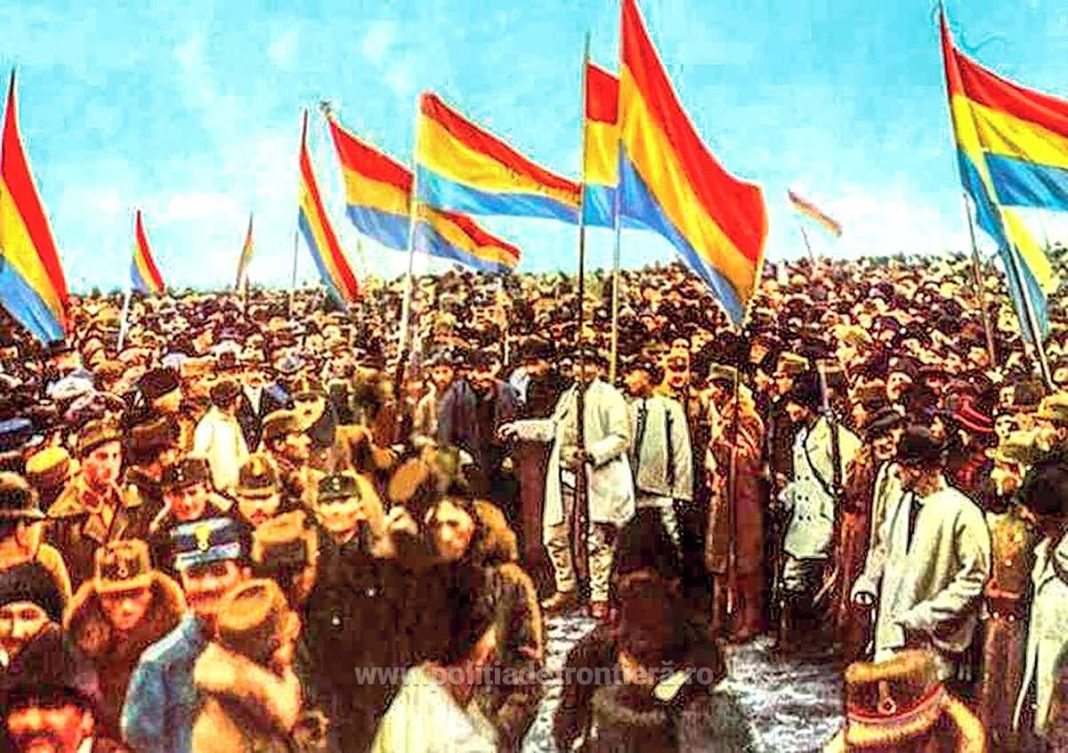 Marea Unire de la 1918 Marea Adunare de la Alba Iulia a votat unirea Transilvaniei cu România, în 1918.