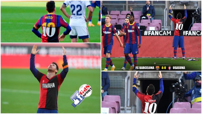 LaLiga | Leo Messi a fost amendat pentru omagiul adus lui Maradona