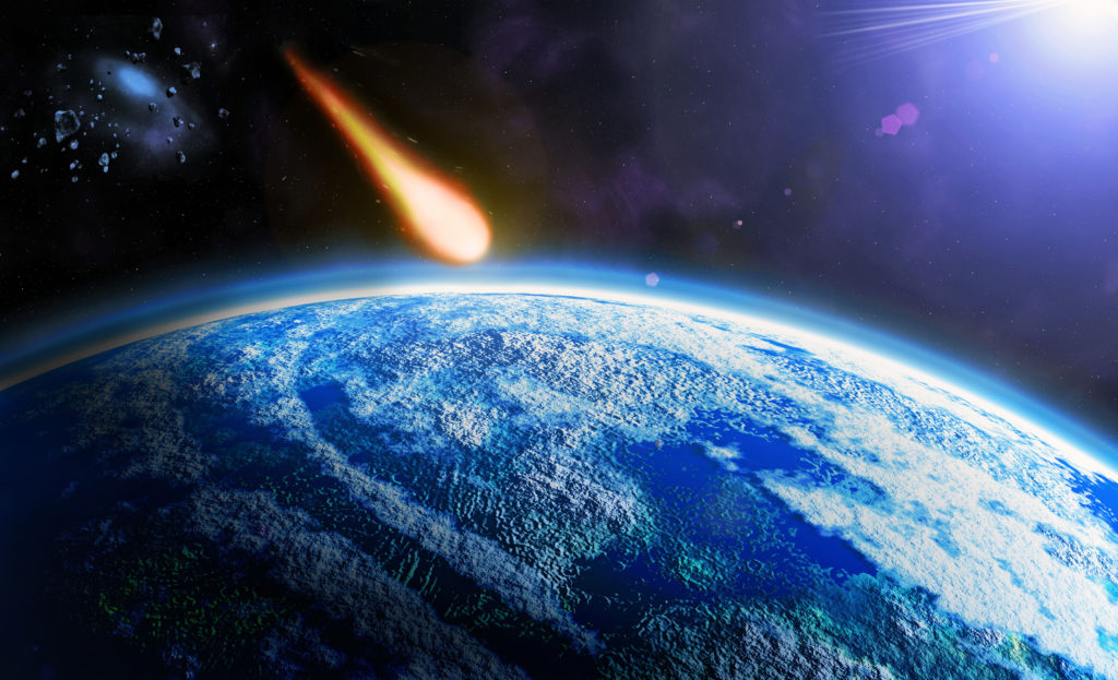 Un asteroid mai mare decât Empire State Building va trece pe lângă Terra de Anul Nou