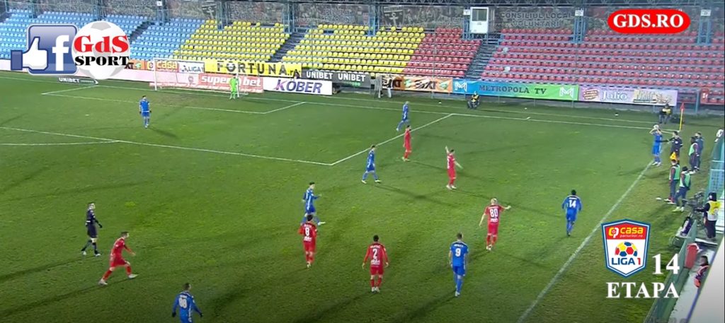 Liga 1 | Emil Săndoi a urcat-o pe Chindia pe loc de play-off