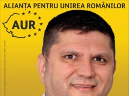 Ringo Dămureanu candidat pe lista Alianței pentru Unirea Românilor – Partidul AUR
