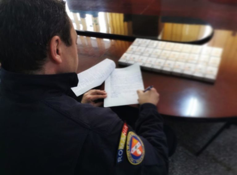 Craiova: Țigări de contrabandă, confiscate de jandarmi