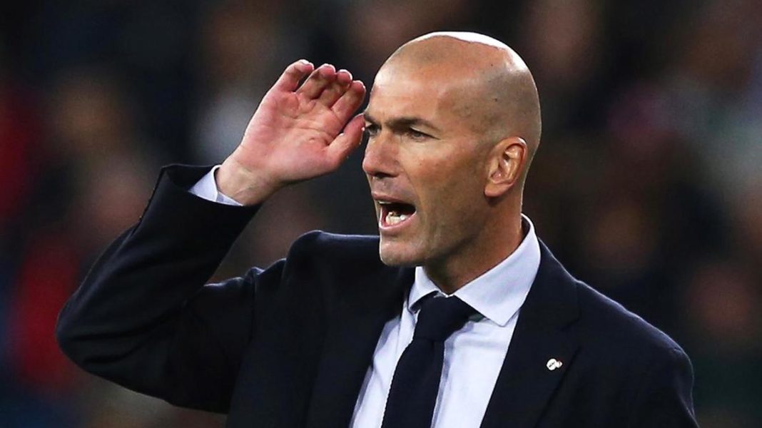 Zidane ține bine de scaun