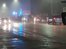 Accident cu două victime pe Calea Bucureşti (sursa foto: Oltenia Info Trafic Tube)
