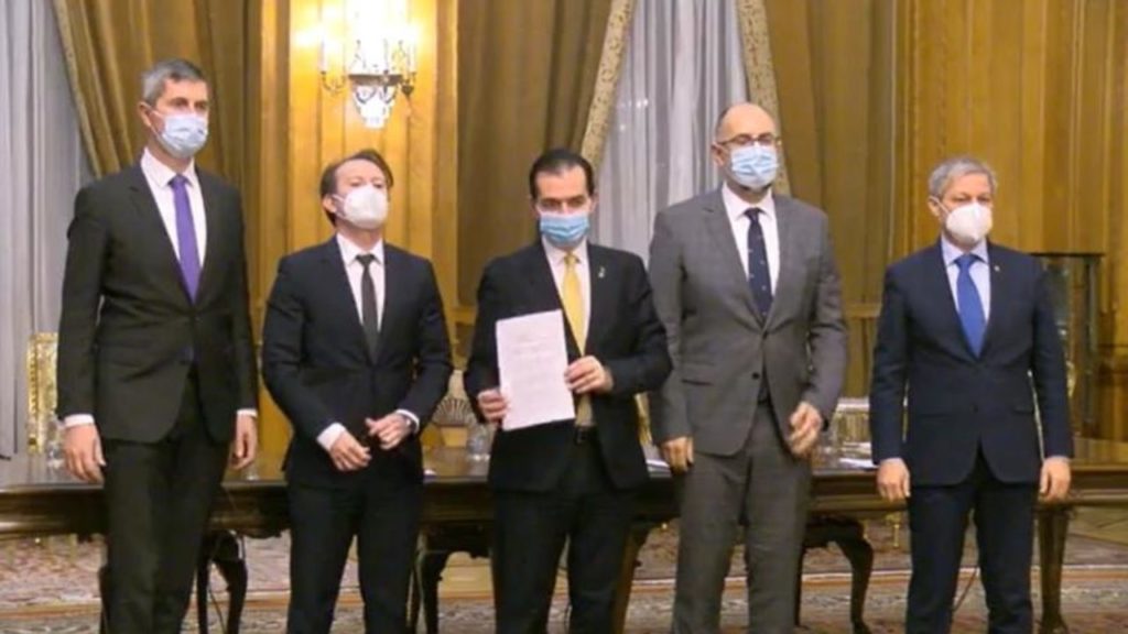 Lista miniștrilor propuși în Guvernul Cîțu