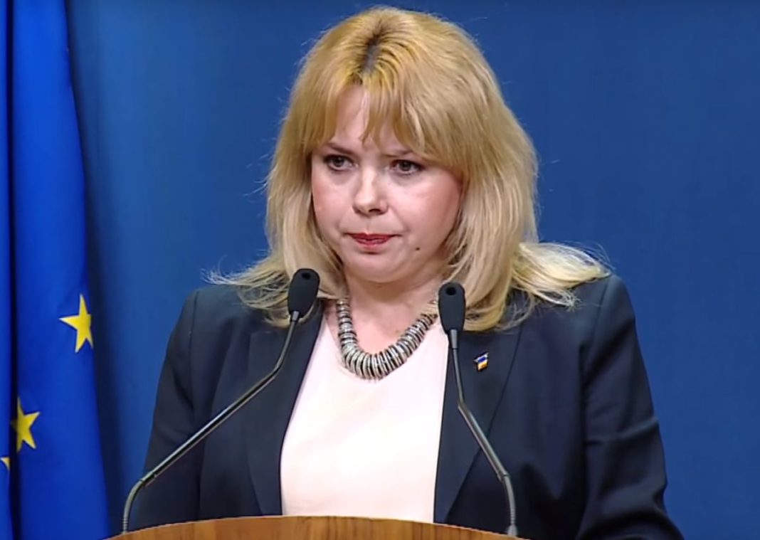 Anca Dana Dragu Paliu a fost votată pentru funcția de președinte al Senatului