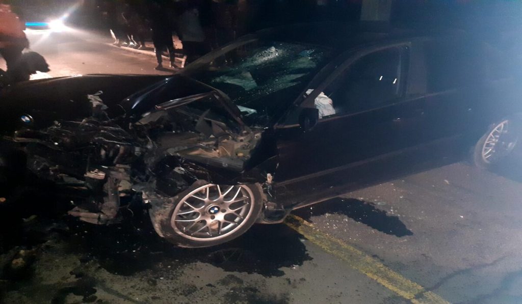Accident cu trei răniți pe podul de la Bucovăț