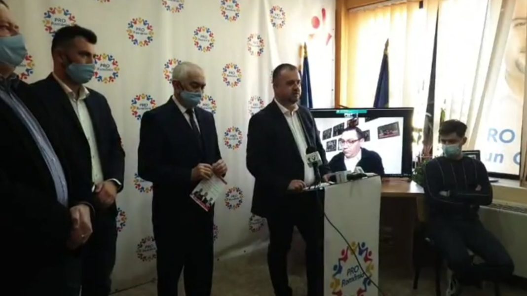 Florin Cârciumaru a trecut la Pro România cu cinci zile înainte de alegeri