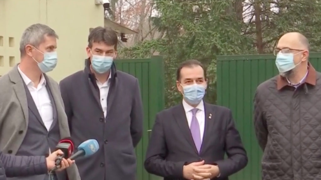 Acord între PNL, USR PLUS și UDMR pe repartizarea ministerelor în Guvernul Cîțu