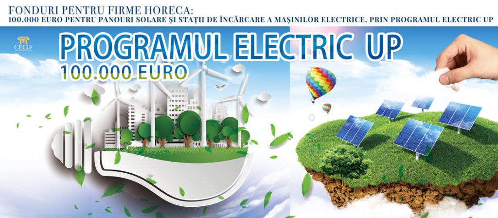IMM-urile şi companiile din domeniul HoReCa se pot înscrie în programul Electric Up