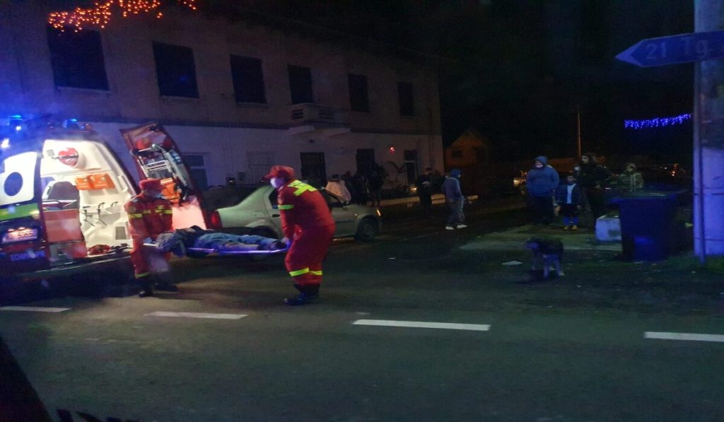 Gorj: Bărbat lovit de o mașină la Peștișani
