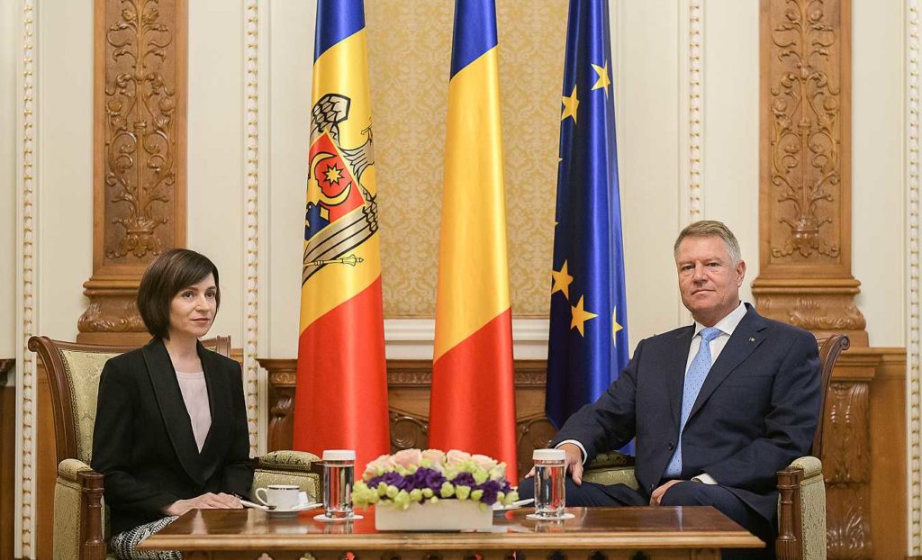 Klaus Iohannis – mesaj de susţinere pentru Maia Sandu, alături de alţi lideri europeni