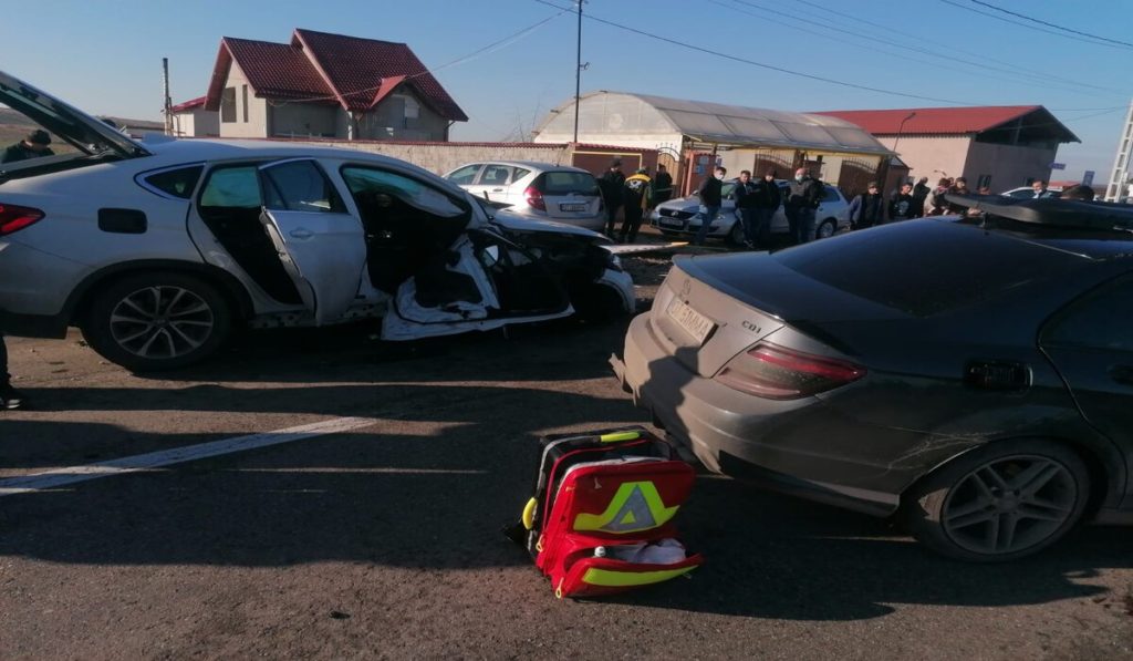 Accident cu trei victime în localitatea Oboga