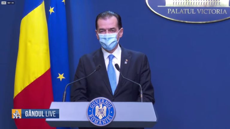 Ludovic Orban: Am luat decizia să îmi depun mandatul de prim-ministru