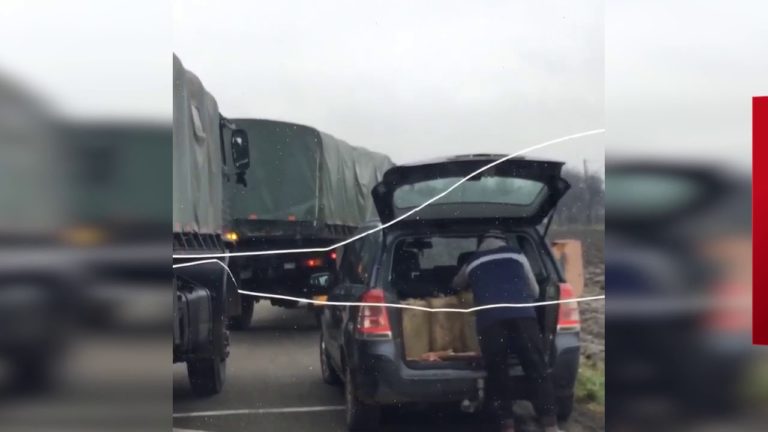 Militari din Dej, prinși când vindeau motorina din camioanele armatei